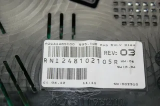 Renault Megane 3 III Bj.12 Tacho Kombiinstrument RNI 248102105R A2C31485100 B95 - Bild 3