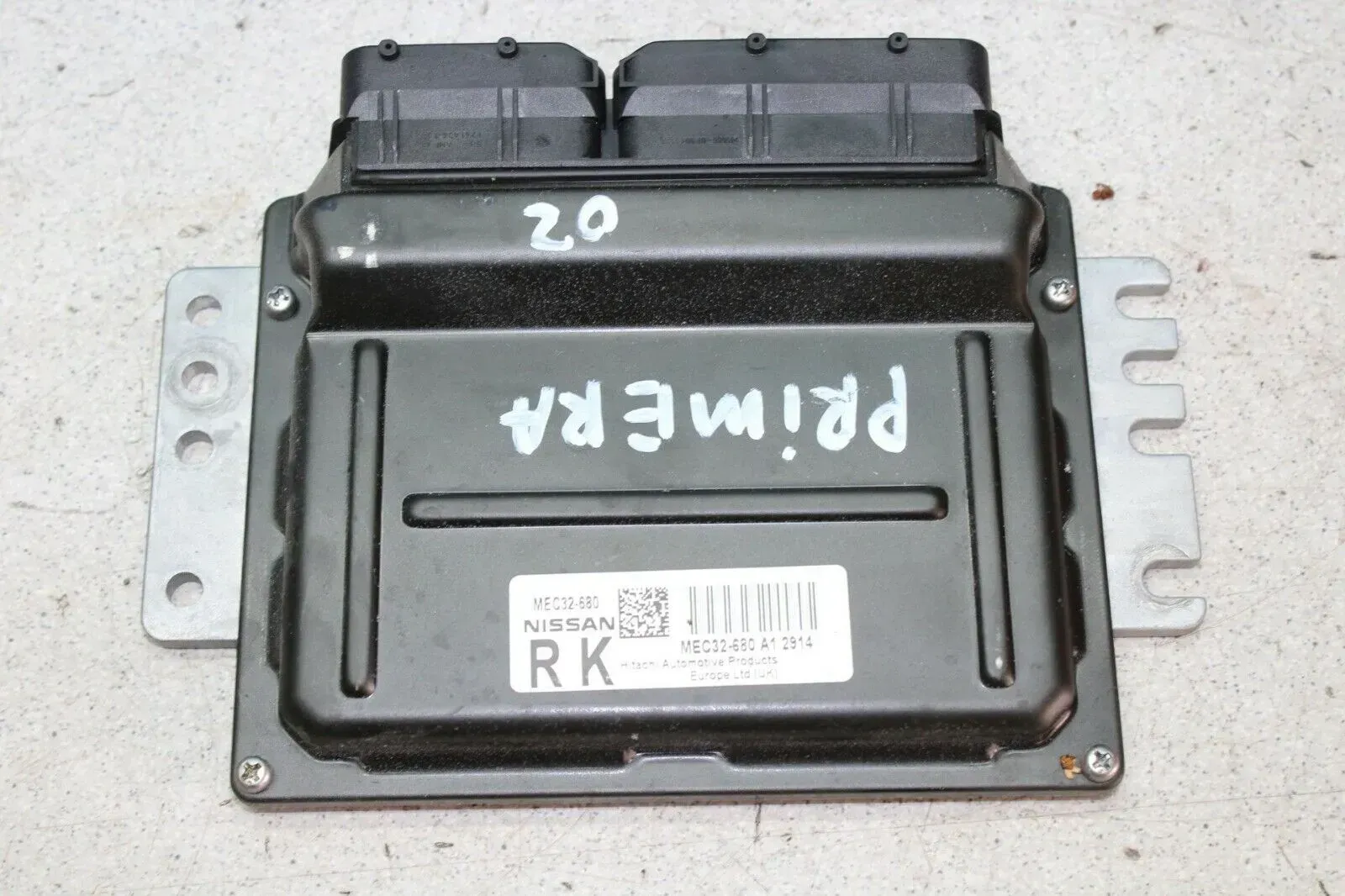 Nissan Primera P12 Motorsteuergerät Steuergerät  MEC32-680 - Bild 1