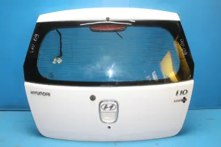 Heckklappe Heckscheibe Kofferraumklappe HW Weiss Hyundai i10 PA Bj.09 - Bild 1