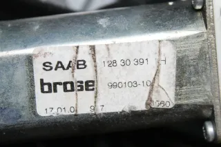 Fensterheber Gestänge Motor Scheibe hinten links Saab 9-3 YS3F Cabrio Bj.07 - Bild 5