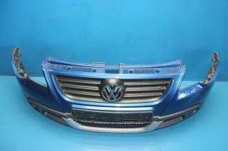 Stoßstange Stoßfänger NSW Kühlergrill vorne LA5K VW Cross Polo IV 9N3 Bj.07 - Bild 2