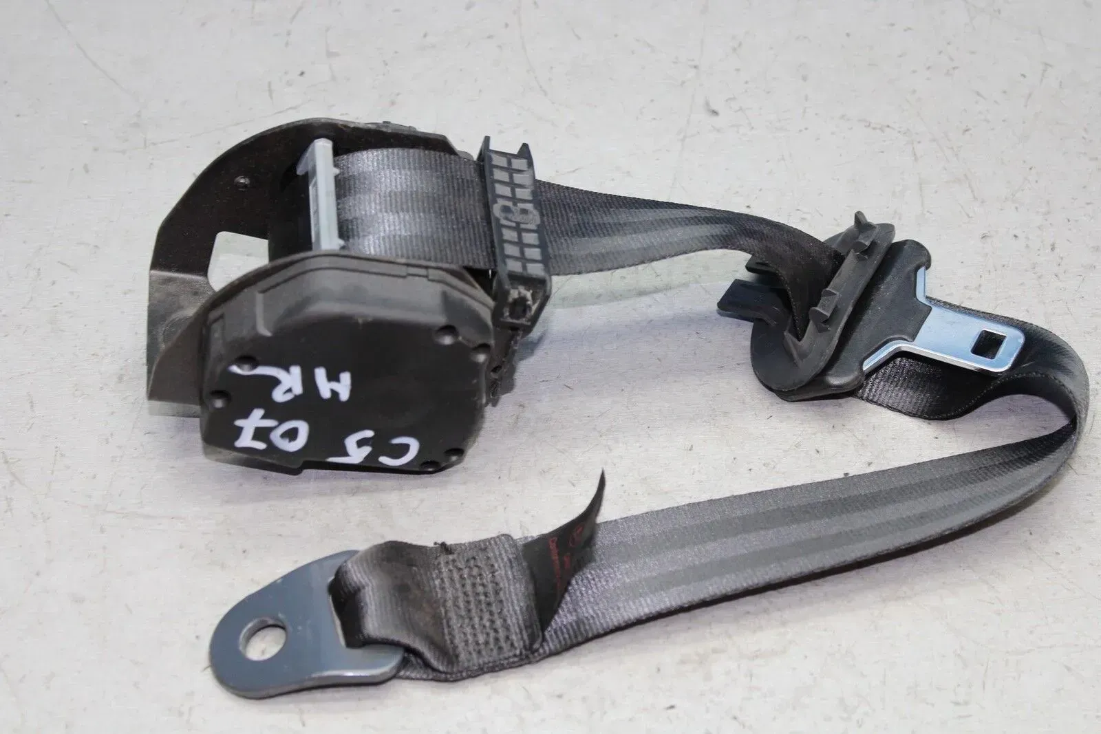 Sicherheitsgurt Gurt hinten rechts 96839469XX Citroen C5 RC Bj.07 - Bild 1