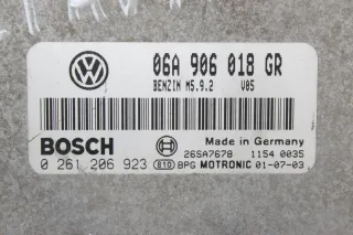 Motorsteuergerät 06A906018GR, 0261206923 Skoda Octavia I 2.0 85 kW Bj.01 - Bild 2