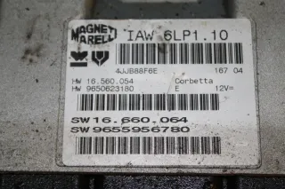 Motorsteuergerät Steuergerät IAW 6LP1.10 Citroen C5 I 2.0 16V 100 kW DC Bj.04 - Bild 3