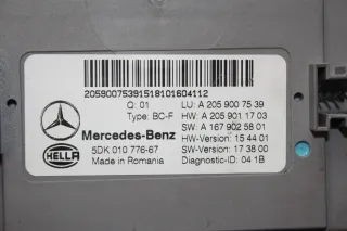 Mercedes Benz W205 Bordsteuergerät BC-F Steuergerät A2059007539 A2059011703 - Bild 2
