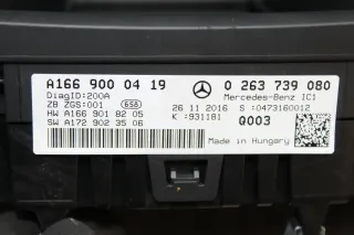 MPH Tacho Kombiinstrument A1669000419 0263739080 Mercedes Benz X166 GL - Bild 7