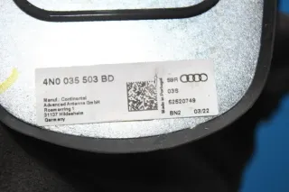 Audi A8 D5 4N Dachantenne Haifisch Antenne 4N0035503BD Farbe Gletscherweiß / S9R - Bild 5