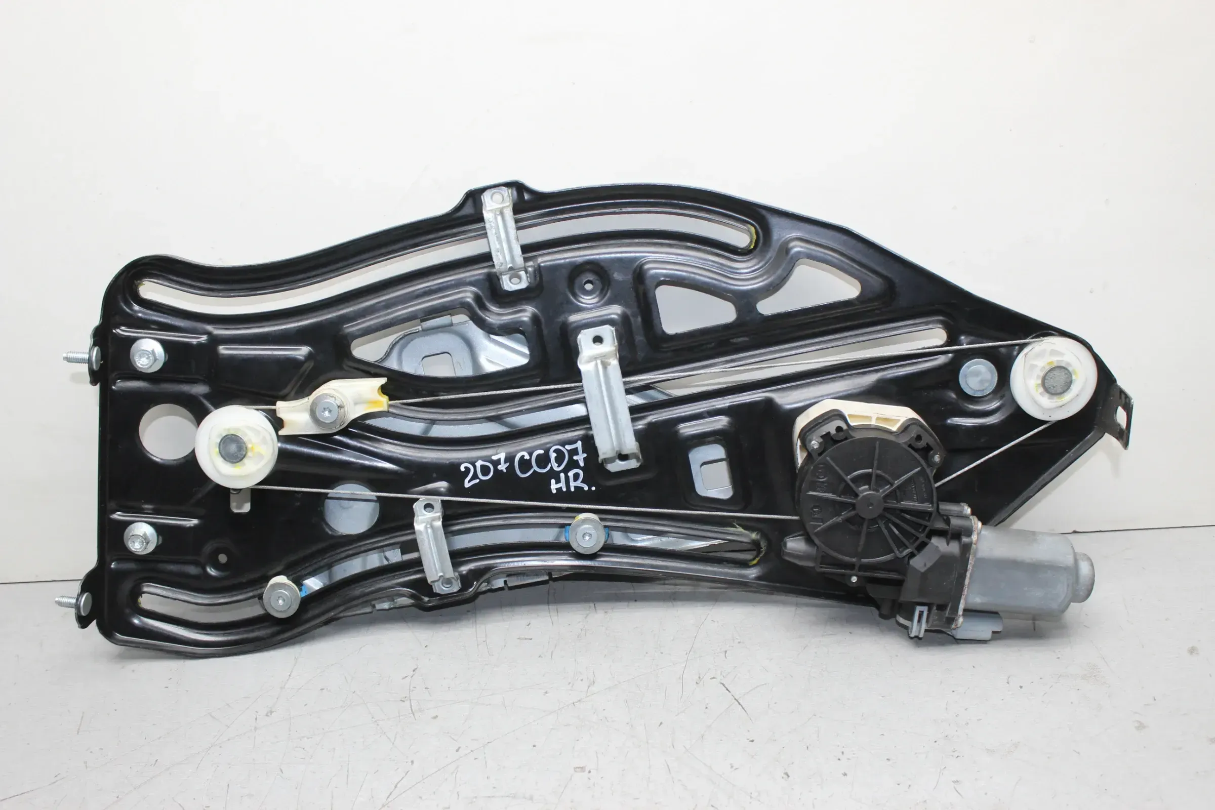 Fensterhebermotor mit Gestänge hinten rechts 400975C Peugeot 207 CC Bj.07 - Bild 1