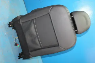Peugeot 407 Bj.06 Sitz vorne rechts Teilleder m. Airbag el. einstellbar - Bild 7