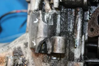 Motor KW1E40QMB mit Vergaser Anlasser für Roller Keeway Flash 50 2-Takt - Bild 7