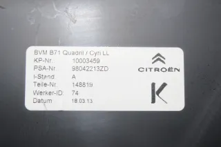 Verkleidung Abdeckung Blende Mittelkonsole Schaltkulisse Citroen C4 II NC Bj.13 - Bild 8