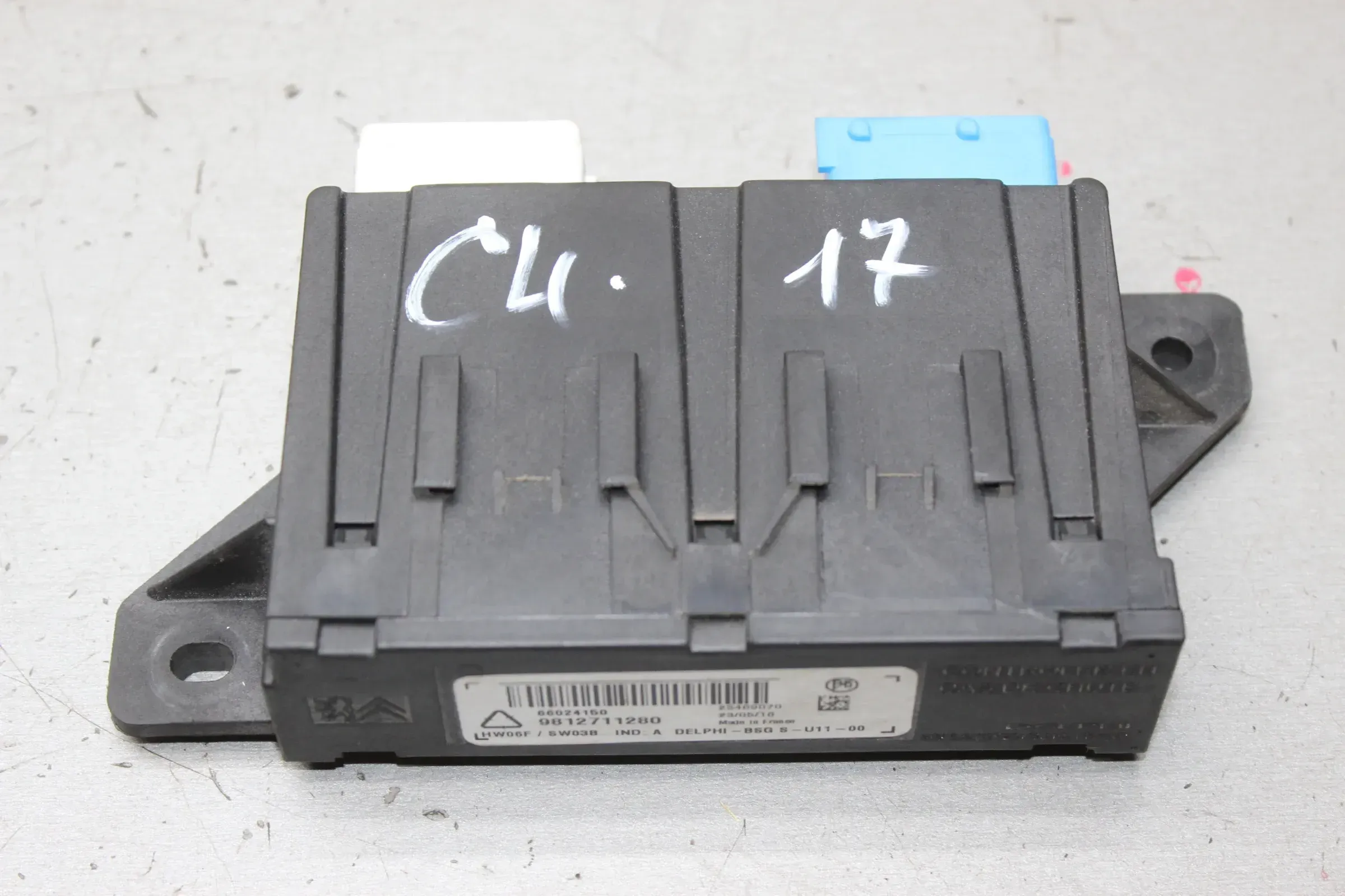Steuergerät BSG Modul 9812711280 Citroen C4 Picasso II 1.6 HDi Bj.17 - Bild 1