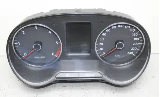 Tacho Kombiinstrument 6R0920861F VW Polo V 6R 1.6 TDI Bj.11 - Bild 1
