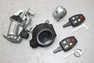 Zündschloss 2x Schlüssel Lenkschloss 30776153 30772189 30768036 Volvo V50 Bj.06 - Bild 1