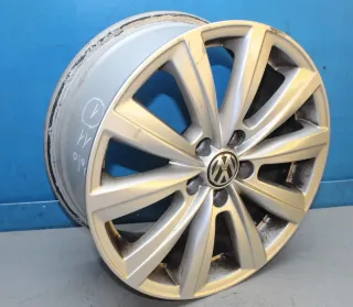 1x Alufelge 7Jx16 ET46 Felge LK 5x100 6Q0601025 VW Polo V 6R Bj.11 (1) - Bild 1