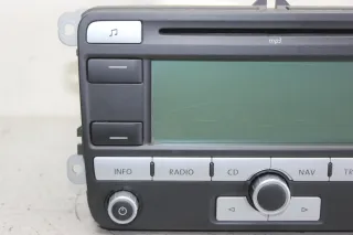 Autoradio Radio CD MP3 1K0035191D VW Touran 1T1 1T2 Bj.08 - Bild 2