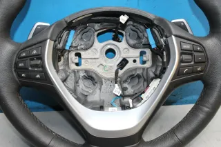 Leder Lenkrad Multifunktion Vibration 9218379 BMW 4er F32 Bj.14 - Bild 2