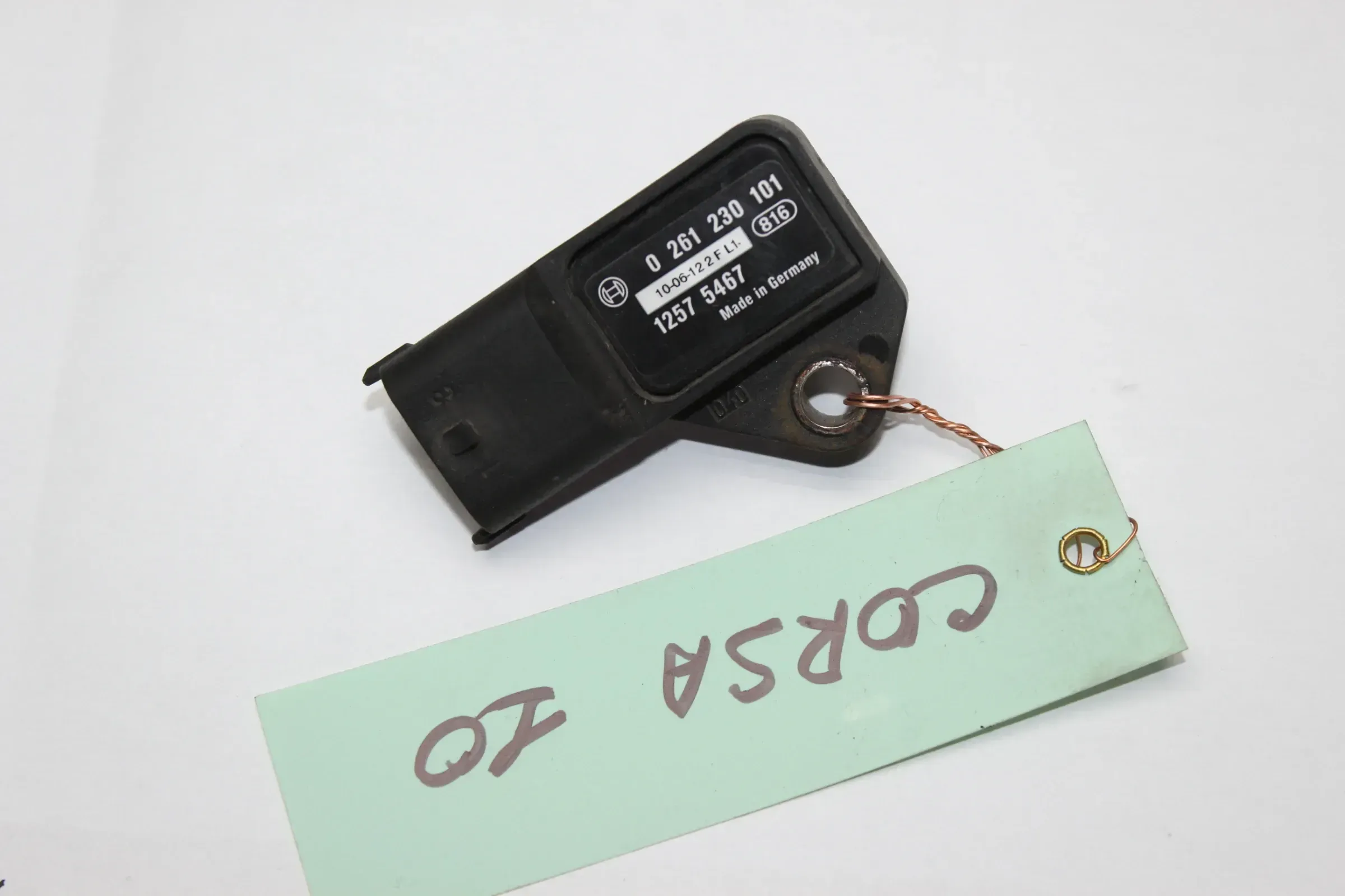 Drucksensor Sensor Saugrohrdruck 0261230101, 12575467 Opel Corsa D 1.2 Bj.10 - Bild 1