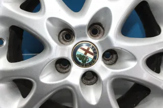 1x Alufelge 15 Zoll 6,5Jx15 ET41.5 Felge LK 5x98 Alfa Romeo 147 Bj.08 (4) - Bild 3