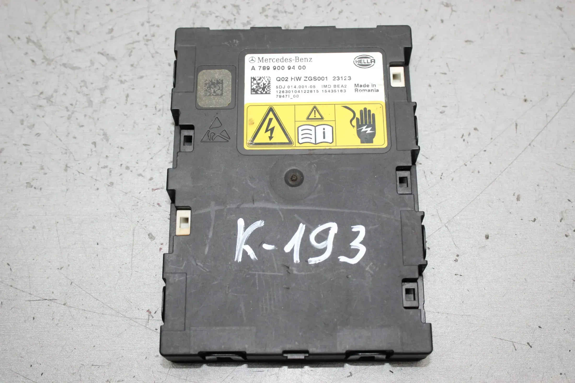Smart Forfour W453 Steuergerät Batterie Modul A7899009400 - Bild 1