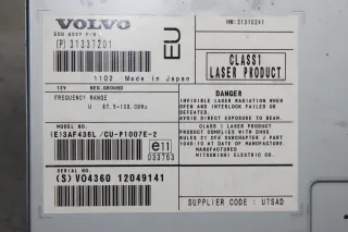 Navigationssystem Navirechner Navi Laufwerk 31337201 Volvo C30 D4 Facelift Bj.11 - Bild 2