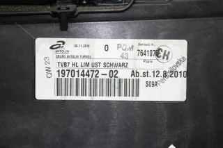 VW Passat 3C B7 Bj.11 Türverkleidung Türpappe hinten links 3AE867211 - Bild 6