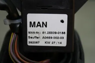 Lenkstockschalter Wischer Blinker Schalter 81255090188 MAN TGM 15.250 Bj.2014 - Bild 5