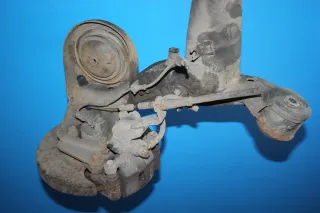 Hinterachse Achsträger Achse hinten 55100-0XXXX ABS Hyundai i10 PA Bj.10 - Bild 7