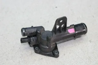 Renault Megane 3 III Bj.11 1.5 DCi Thermostat Gehäuse 82009543280 - Bild 1