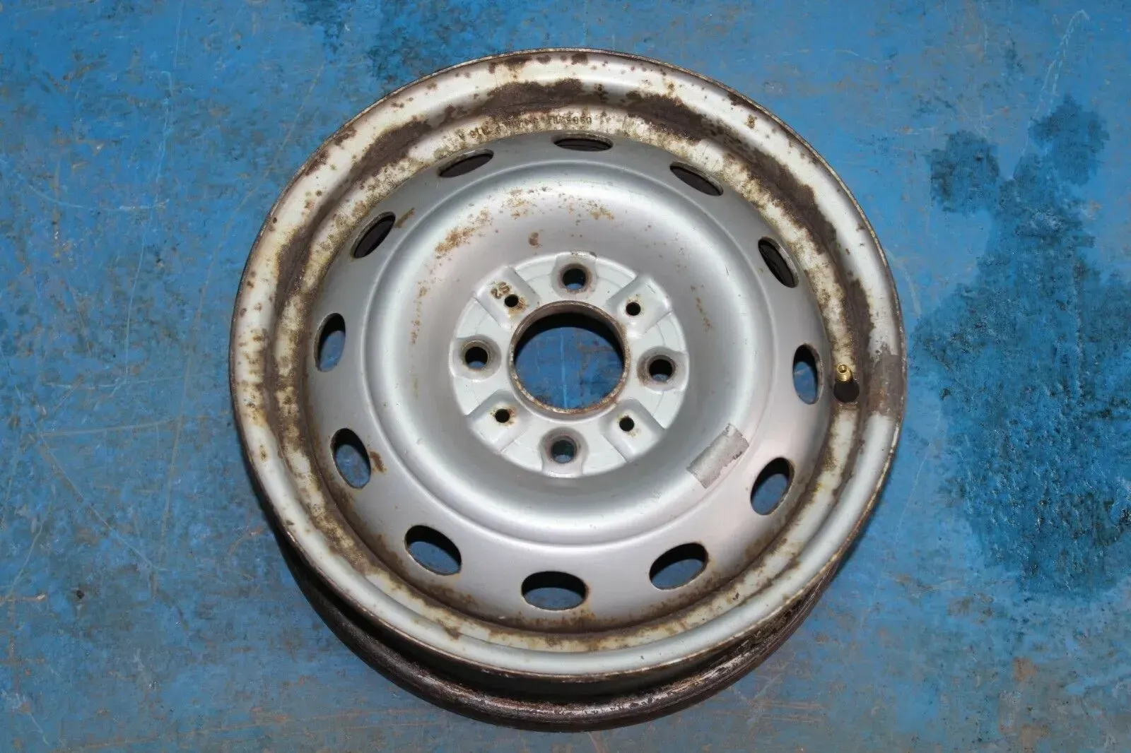 Tata Indica Bj.09 1x Felge Stahlfelge 5J x 14 LK 4x108 - Bild 1