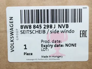 Seitenscheibe kleine Scheibe hinten rechts 8W8845298J NVB Audi A5 F5 Sportback - Bild 10
