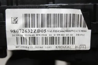 Lenkstockschalter Schleifring Wickelfeder 98072632ZD Citroen C4 Picasso II Bj.17 - Bild 6