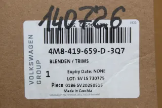 1x Blende Halterung hinten für Lenkrad 63769363 VW Audi Q8 RS4 RS5 - Bild 10