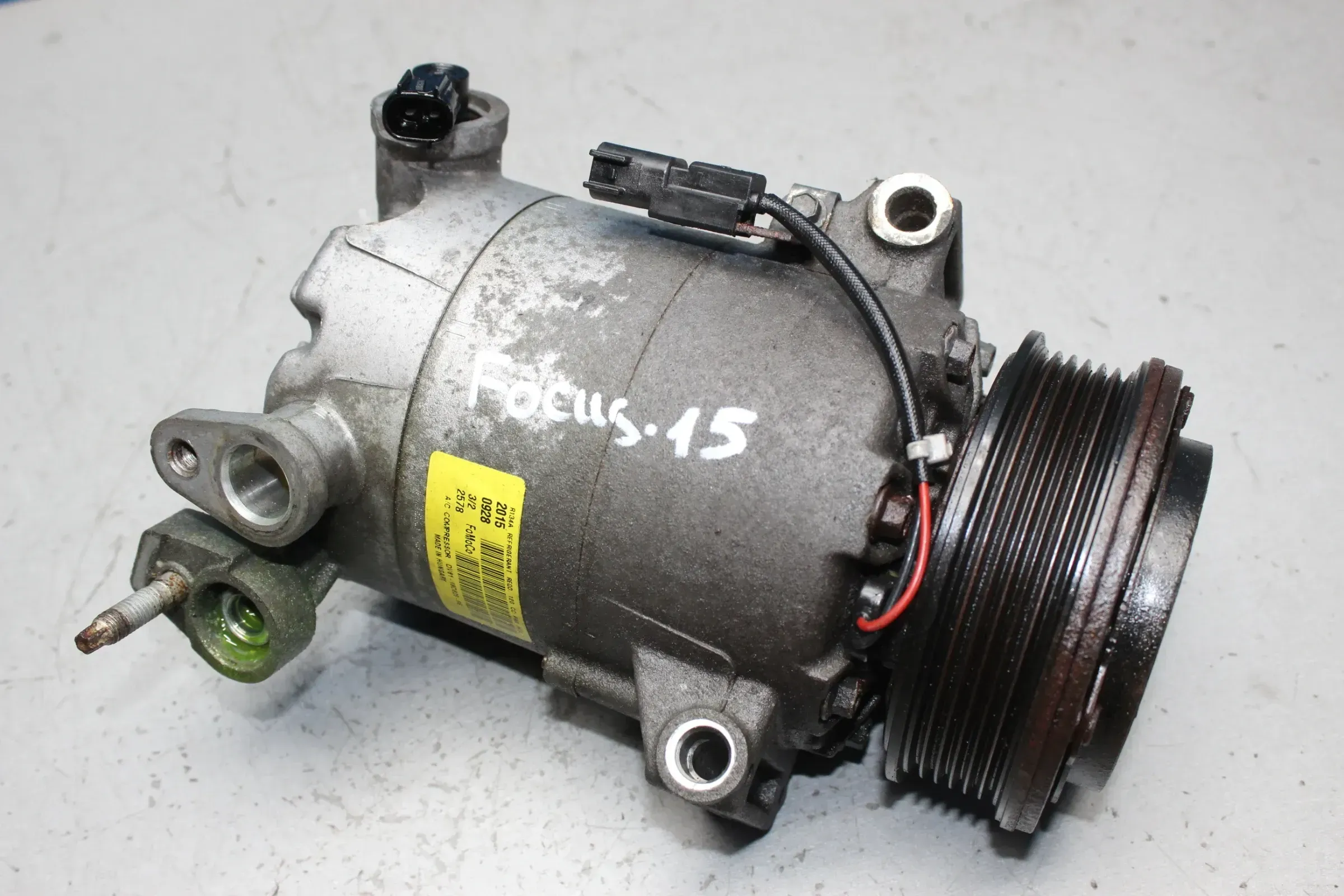 Klimakompressor Kompressor DV61-19D629-FE Ford Focus III DYB 1.0 EcoBoost Bj.15 - Bild 1