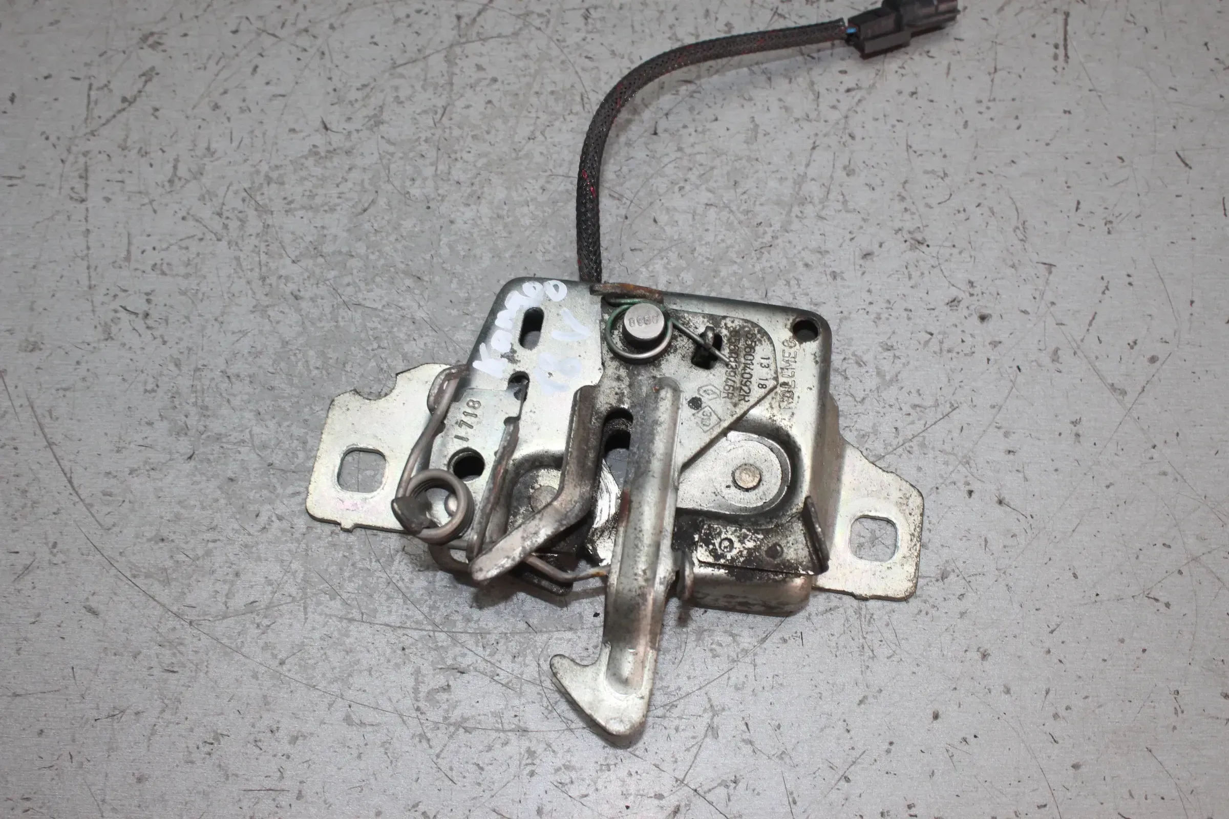 Motorhaubenschloss Schloss Motorhaube 656014092R Renault Kangoo II 2 KW_ Bj.18 - Bild 1