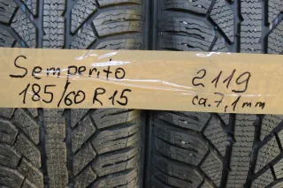 2x Winterreifen Semperit Master-Grip 2 185/60 R15 88T dot 2119, ca. 7,1 mm - Bild 10