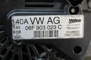 Lichtmaschine 140A Generator 06F903023C VW Touran 1T2 2.0 TDi Bj.08 - Bild 3