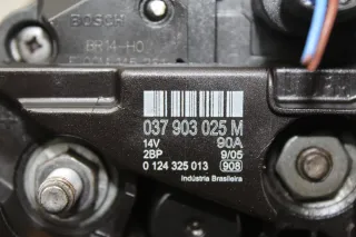 Lichtmaschine 90A Generator 037903025M, 0124325013 VW Polo IV 9N3 1.4 Bj.05 - Bild 3