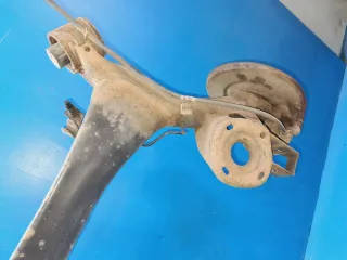 Hinterachse Achsträger Achse Bremssattel hinten Skoda Fabia 2 II 5J Combi Bj.09 - Bild 3