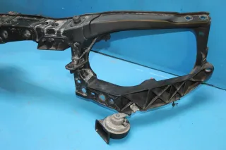 Schlossträger Frontmaske Frontgerüst Träger Hupe 13191106 Opel Corsa D Bj.10 - Bild 4
