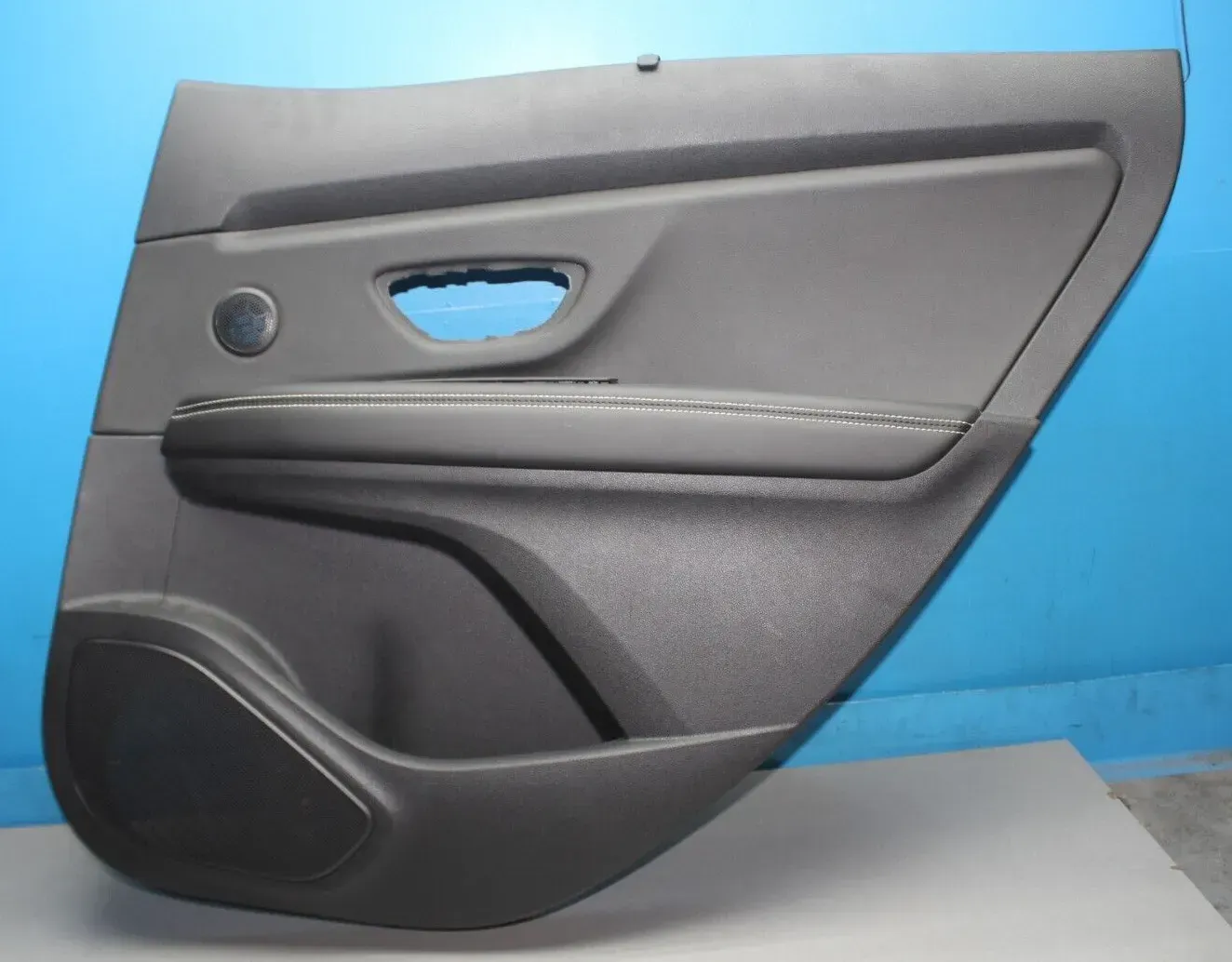 Leder Türverkleidung hinten rechts Sonnenschutzrollo Renault Scenic 4 IV Bj.17 - Bild 1