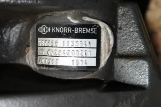 Bremssattel mit Zylinder vorne rechts Knorr Bremse SB7658 A6284200201 Mercedes Cito Evo Bus - Bild 5