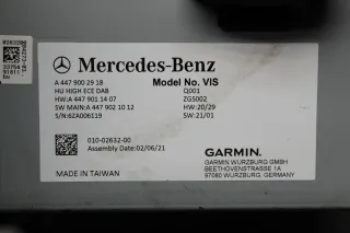 Mercedes Benz W447 Autoradio Media Radio GPS Navi Navigation A4479002918 - Bild 2