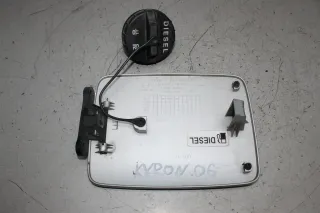 Tankdeckel Diese Tank Verschluss Deckel Silber SAF SsangYong Kyron Bj.06 - Bild 3