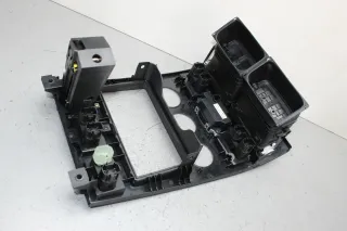 Verkleidung mit Uhr Sitzheizung Schalter Becherhalter Ford Mondeo III BWY Bj.01 - Bild 8