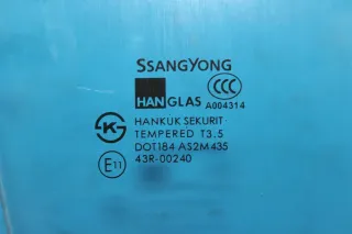 Türscheibe Seitenscheibe Scheibe vorne rechts 43R-00240 SsangYong Kyron Bj.06 - Bild 2