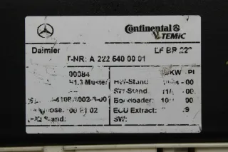 Mercedes W222 Steuergerät ABC Federung Luftfederung A2225400001 - Bild 2