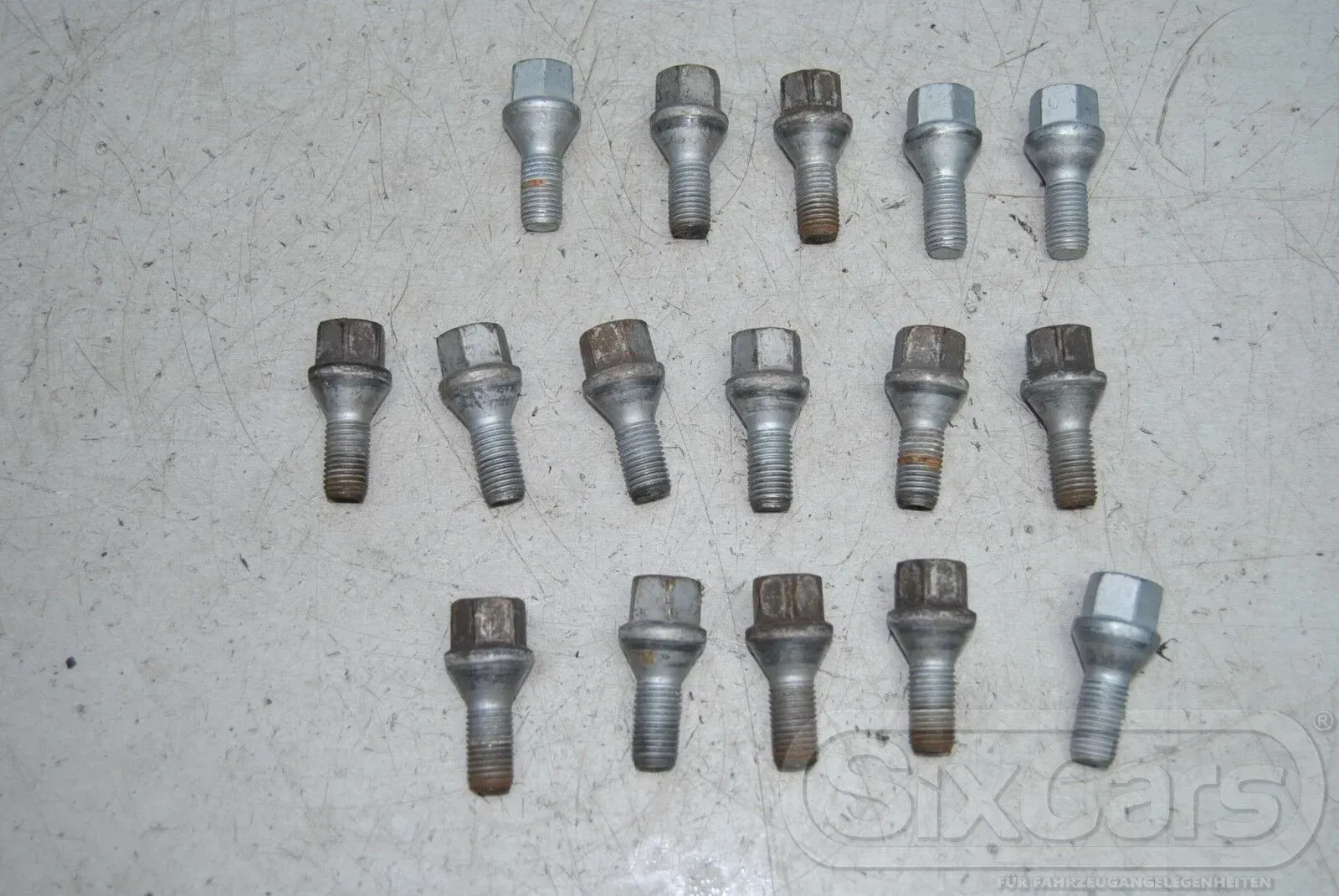 Fiat Punto EVO 199 Bj.11 16St. Radschrauben Radbolzen SW 17mm - Bild 1