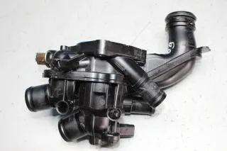 Thermostatgehäuse Thermostat Gehäuse 9810916880 Peugeot 308 SW 1.4 70 kW Bj.09 - Bild 5