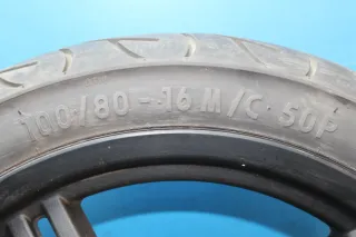 Vorderrad Reifen 4916 100/80-16 M/C 50P Felge E16x2.50 KYMCO Agility 125 City R16 - Bild 9